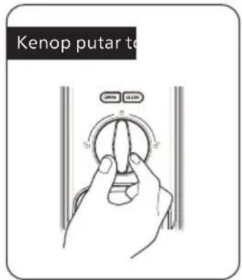 PHILIPS DDL709NCAGBW - Buka kunci dalam ruangan - 1