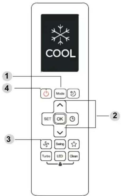 SAMSUNG AR05BGHQBSIXSE - Mode AUTO - 1