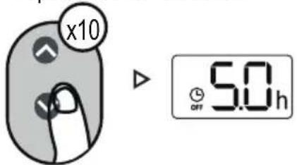 x10 5.0h