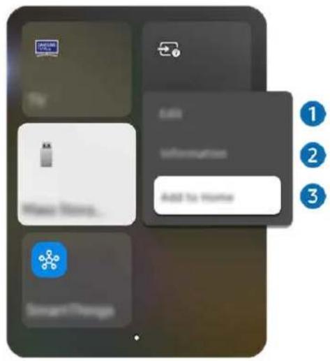 SAMSUNG QA55S95FAK - > tombol arah kiri Petangkat Tersambung - 1