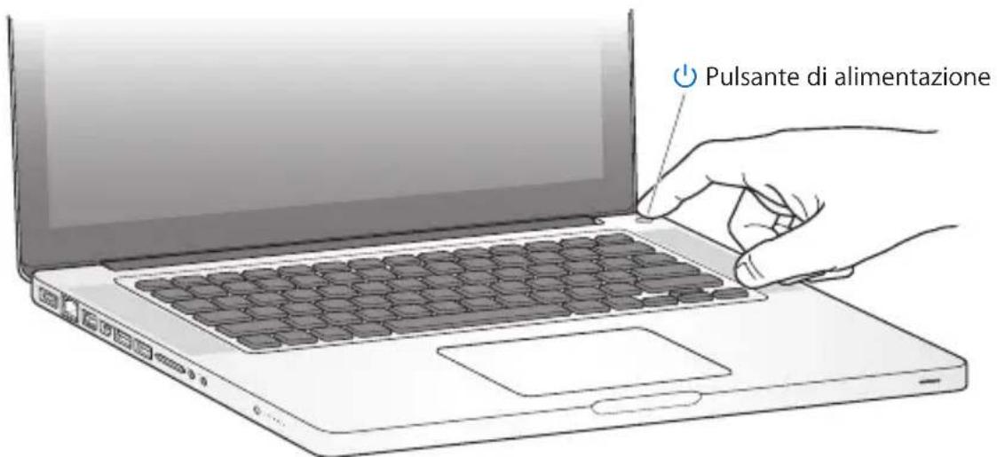 APPLE MC371T/A - Passo 3: Premi per un istante il pulsante di alimentazione (💡) per accendere MacBook Pro. - 1