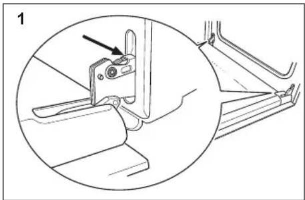 ELECTROLUX EKD603502X - Orkaitės durelės ir jų tarpiklis - 3