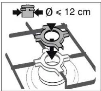 Ø ≤ 12 cm