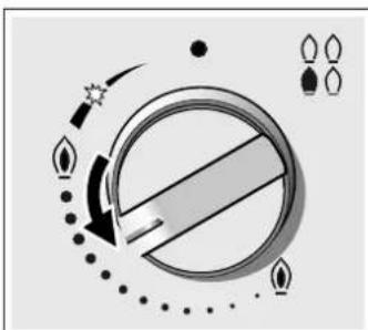 SIEMENS EC64151DT - Lighting the gas burner - 2