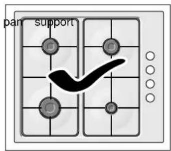 pan support