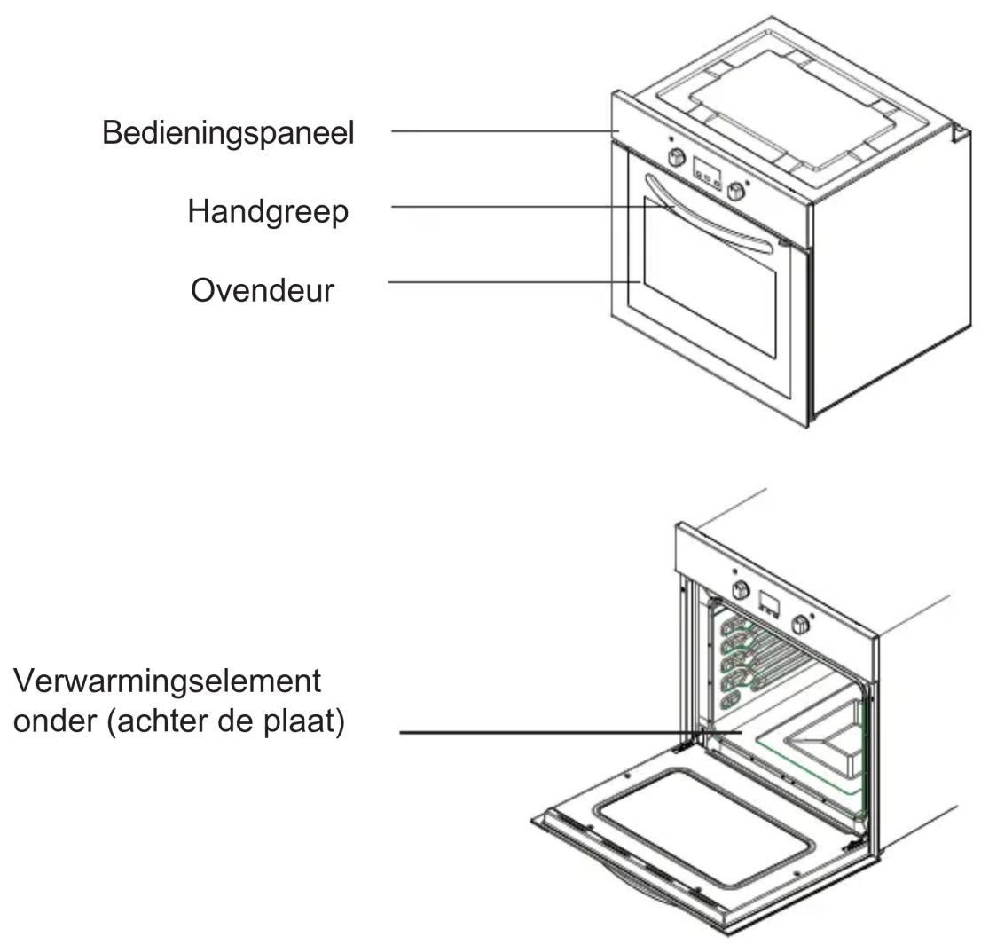 SHARP K-60D22BM1 - PRESENTATIE EN AFMETING VAN HET PRODUCT - 1
