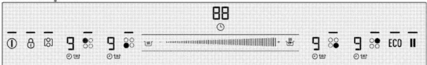 GRUNDIG GIEI824470 - Control panel - 1