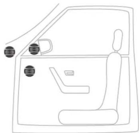 AUDISON TH K2 Coro - Surface mounting without trim ring, with rear bracket - 11