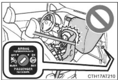 AIRBAG OFF • • ON R2 R3/R4 PASSenger DECA300PA CTH17AT210