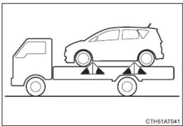 TOYOTA Verso S (2014) - Vilkimas ant vilkiko platformos - 2