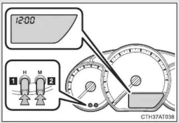 TOYOTA Verso S (2014) - 3-5. Kita salono iranga Laikrodis - 1