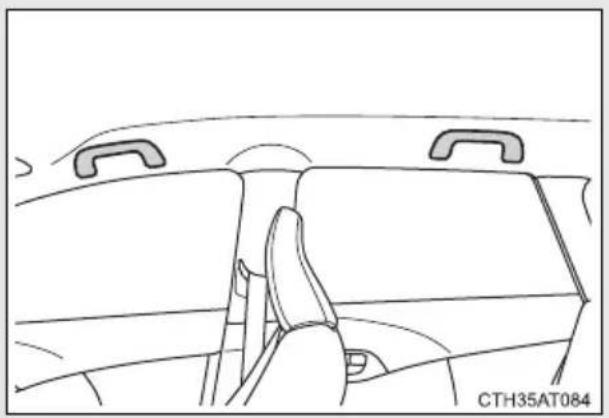 TOYOTA Verso S (2014) - 3-5. Kita salono iranga Pagalbinė rankena - 1