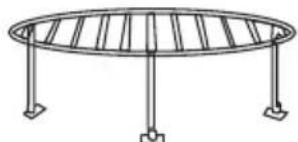 CANDY CMG 9523 DW UK - Περιγραφή των εξαρτημάτων και αξεσουάρ του φούρνου μικροκυμάτων - 2