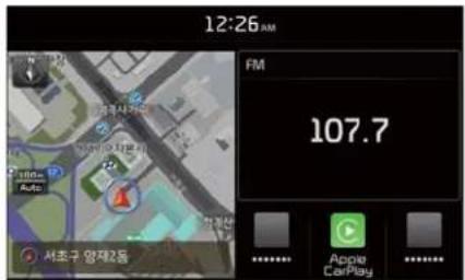 12:26 AM FM 107.7 Apple CarPlay 서초구 양제2동