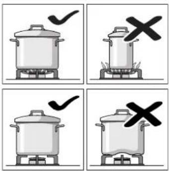 BOSCH PCH615B90Y - Precautions for use - 1