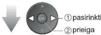 PANASONIC TH-64PZ800E - ③ Pasirinkite norimą pasiekti įrangą - 1