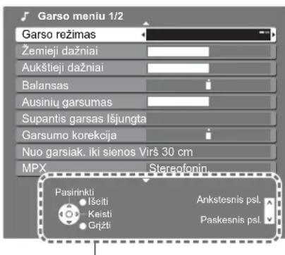 PANASONIC TH-64PZ800E - ■Kaip naudotis distanciniu pultu - 7