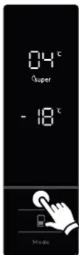 04°C Δsuper -18°C Mobile