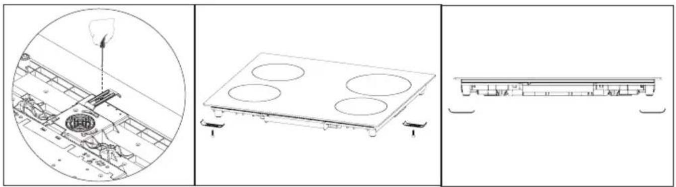 Guzzanti GZ-8203 - INSTALLATION DES KOCHFELDES - 2