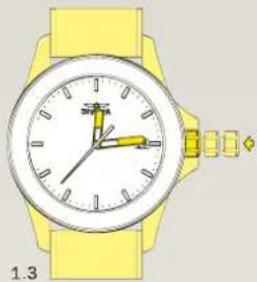 INVICTA Pro Diver 11752 - Set the Time, Hour, Minute - 3