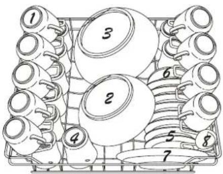 CANDY CDP 4709X-07 - How to use the Upper Rack - 1