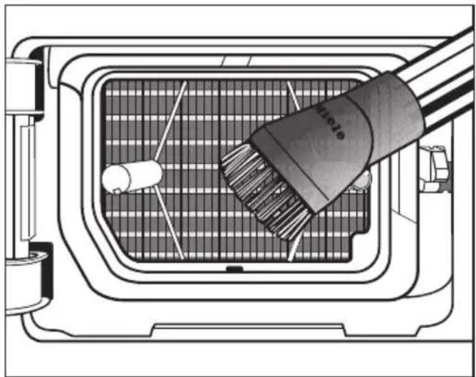 MIELE TSD 363 WP - Šilumokaičio tikrinimas - 1