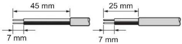 45 mm 7 mm 25 mm 7 mm