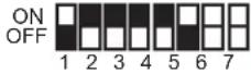 PANASONIC VLV-M603SX - Distributor DIP switch settings - 29