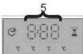 CANDY GO 5110 D-36S - DISPLEJ „DIGIT“ - 6