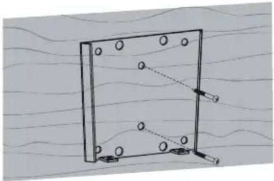 Gabor FM-1327 - Mounting To Solid Concrete Wall: - 2
