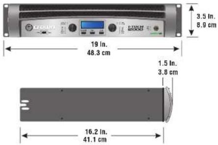 CD/DVD 19 In. 48.3 cm 3.5 In. 8.9 cm 1.5 In. 3.8 cm 16.2 In. 41.1 cm