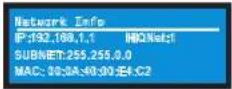 CROWN I-Tech HD 9000HD - NETWORKING MENU - 2