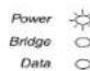 CROWN I-Tech HD 9000HD - CONDITION: Power indicator is flashing. - 2