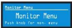 CROWN I-Tech HD 9000HD - MONITOR MENU - 1