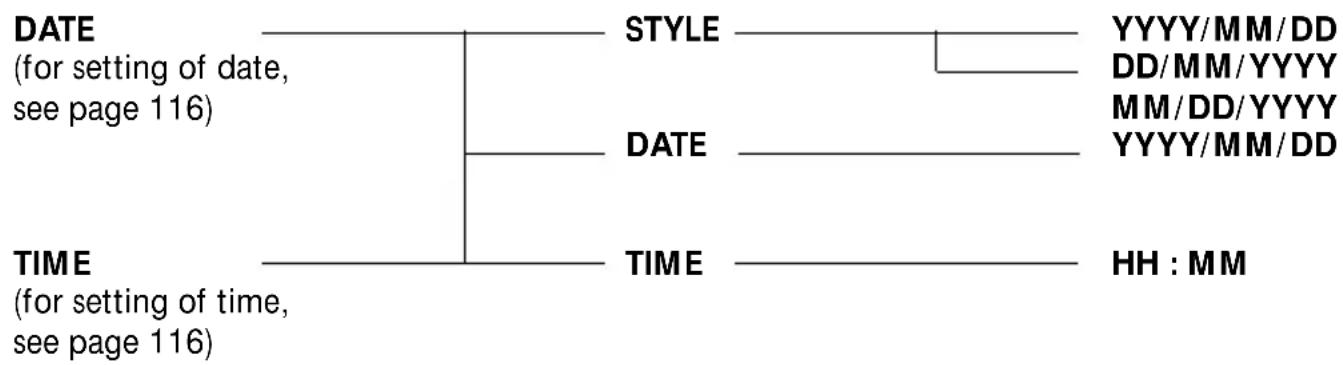 ROLLEI d23 com - SETUP-MENU SETTINGS - 2