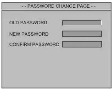 -- PASSWORD CHANGE PAGE -- OLD PASSWORD NEW PASSWORD CONFIRM PASSWORD