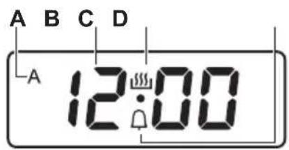 A B C D 12:00