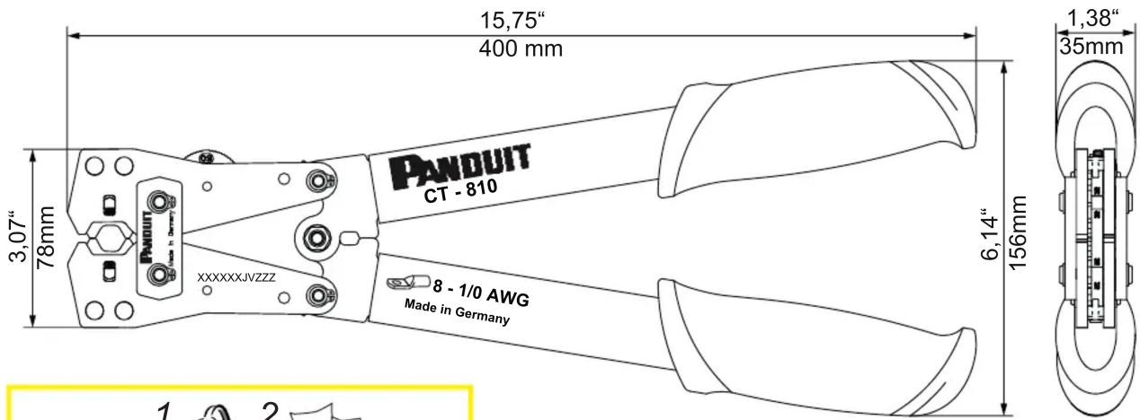 Panduit CT-810 - PANDUIT - 1