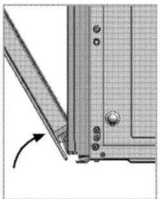 BEKO CSG 52020 FX - Removing the oven door - 2