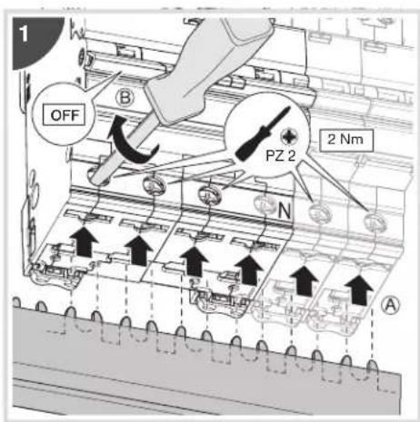 HAGER AEM416T - Please note the following: - 4