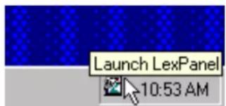 Launch LexPanel 10:53 AM