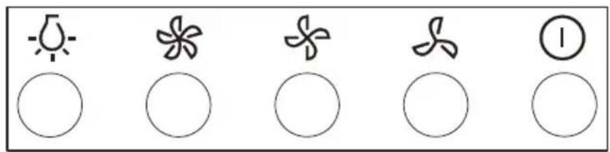 Five simple line drawings with icons: sun, flower, butterfly, leaf, and one circled symbol, each paired with empty circles below.
