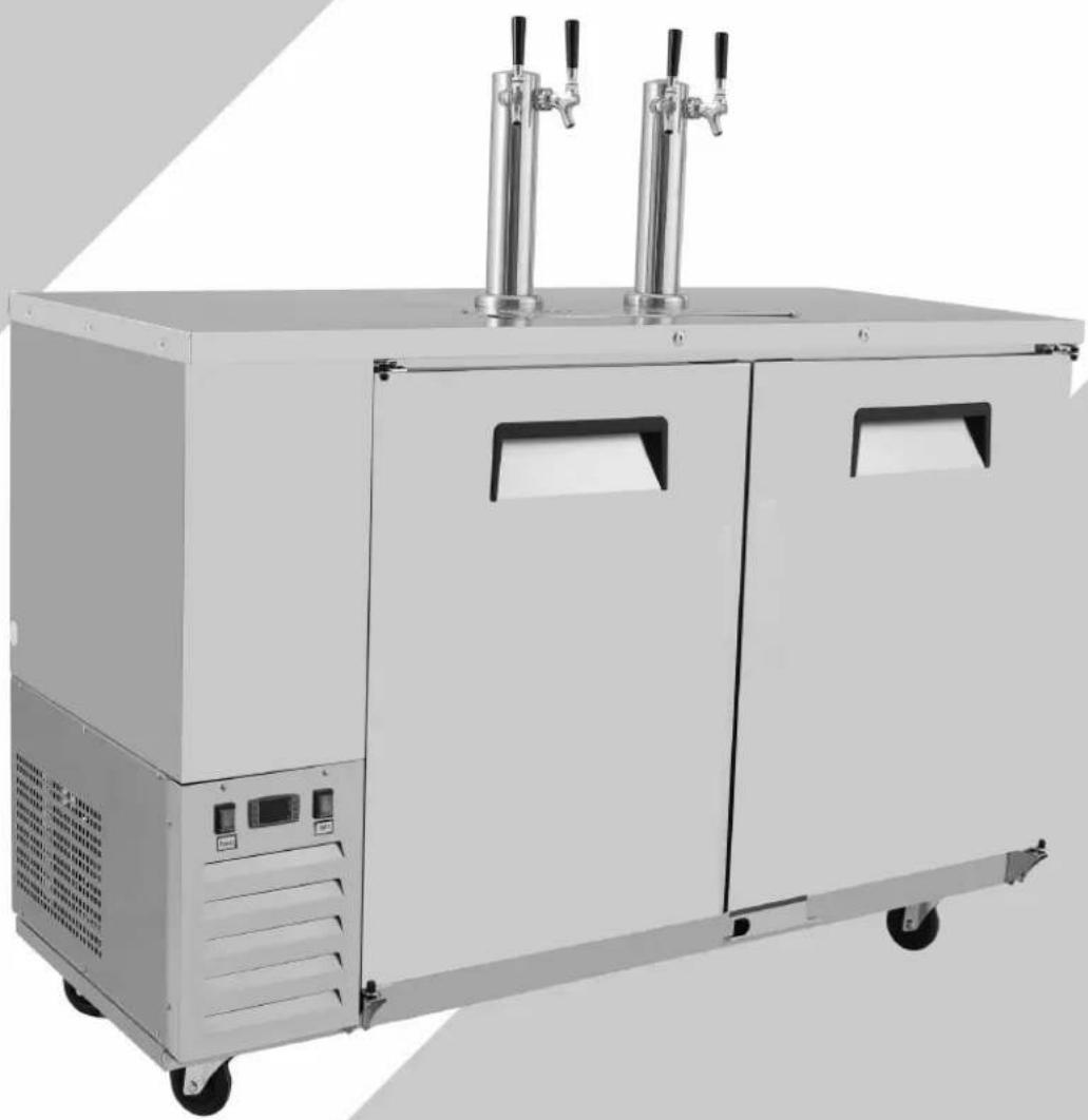 Atosa MKC90GR - INSTRUCTION MANUAL Direct Draw Keg Refrigerators - 1