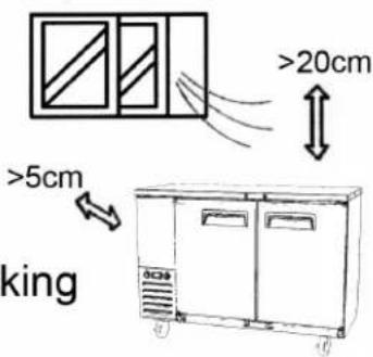 Atosa MBB59GGR - Installation procedure - 1