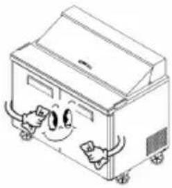 Atosa MPF8202GR - PERIOD OF INACTIVITY OF CABINET - 1