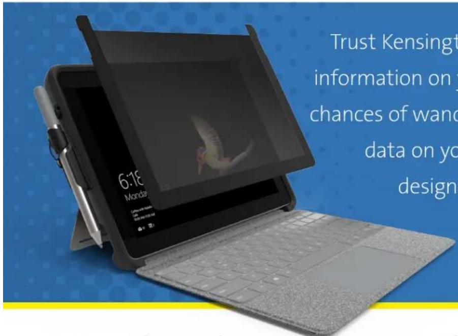 KENSINGTON K55900WW - Keep Your Business, Your Business - 1