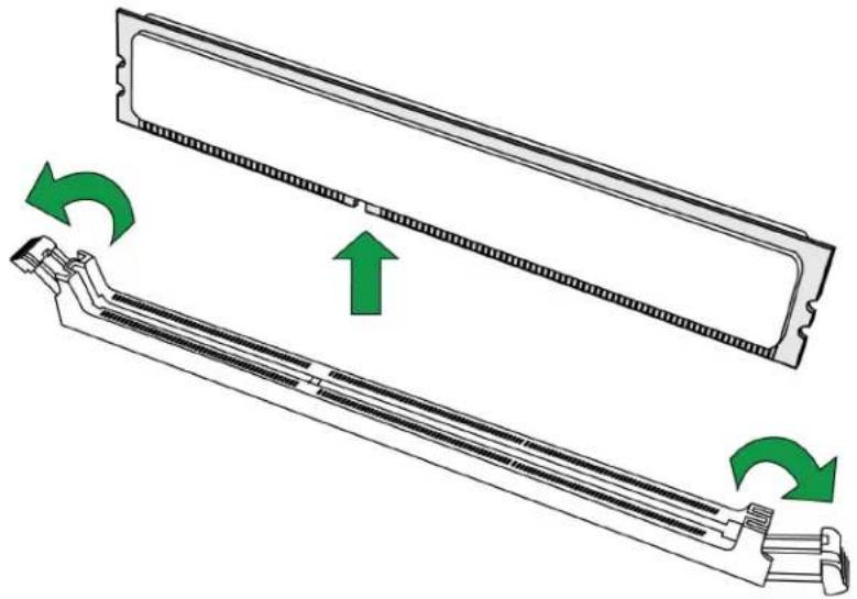 Supermicro B14DBT - DIMM Removal - 1