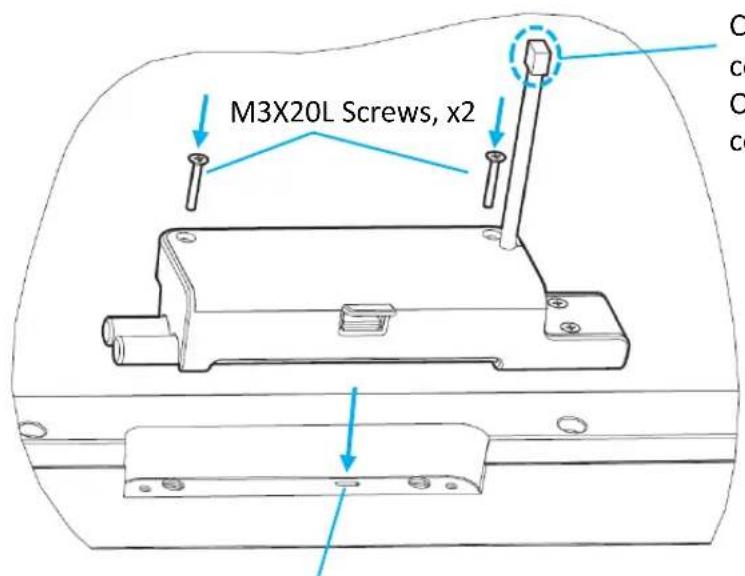M3X20L Screws, x2 C c O c