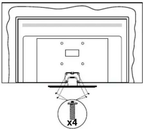 PANASONIC TX-55GX530E - Pjedestalo surinkimas - 3