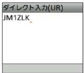 ダイレクト入力(UR) JM1ZLK_
